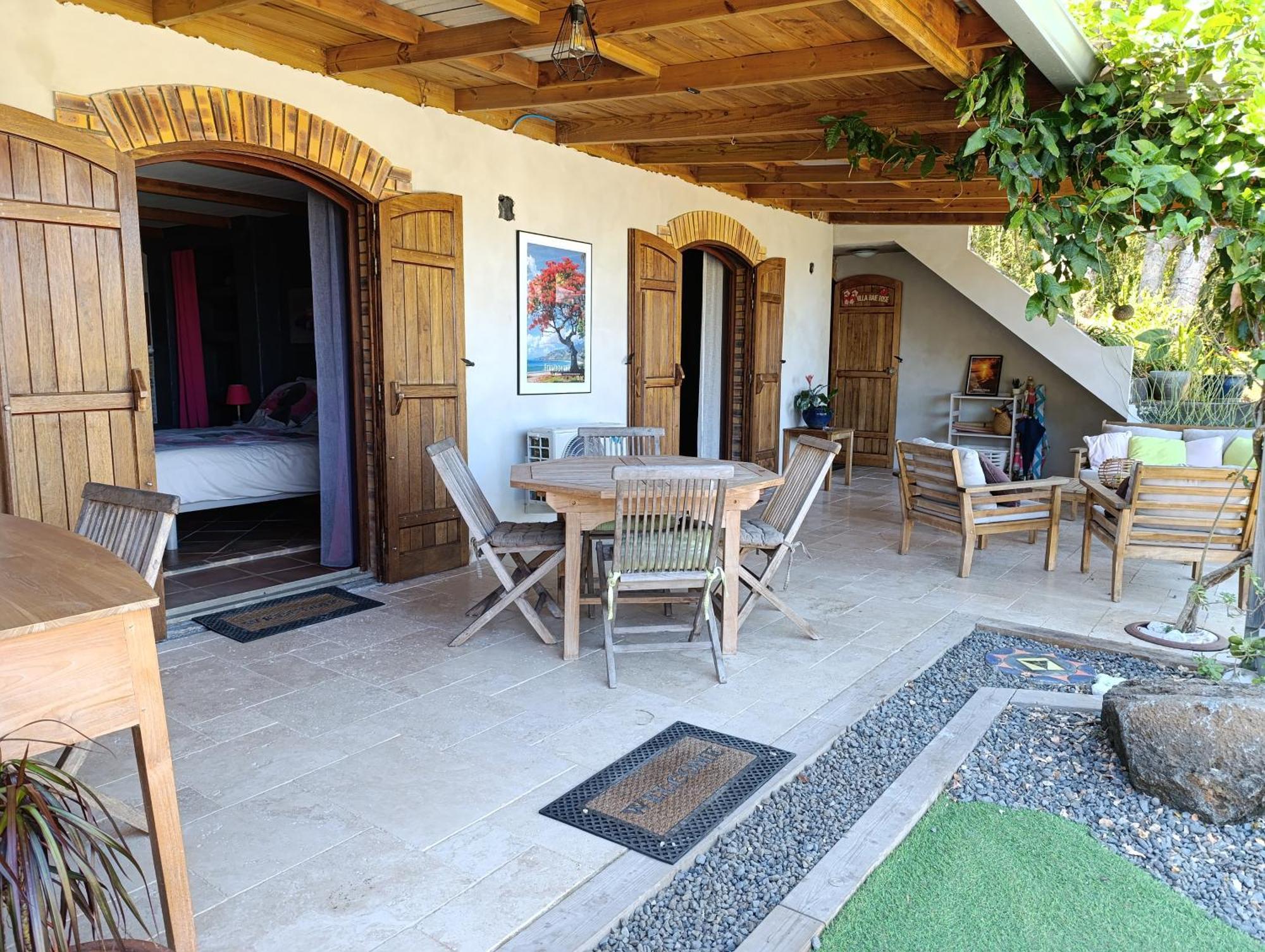 Villa Baies Roses Сен-Лу Екстериор снимка